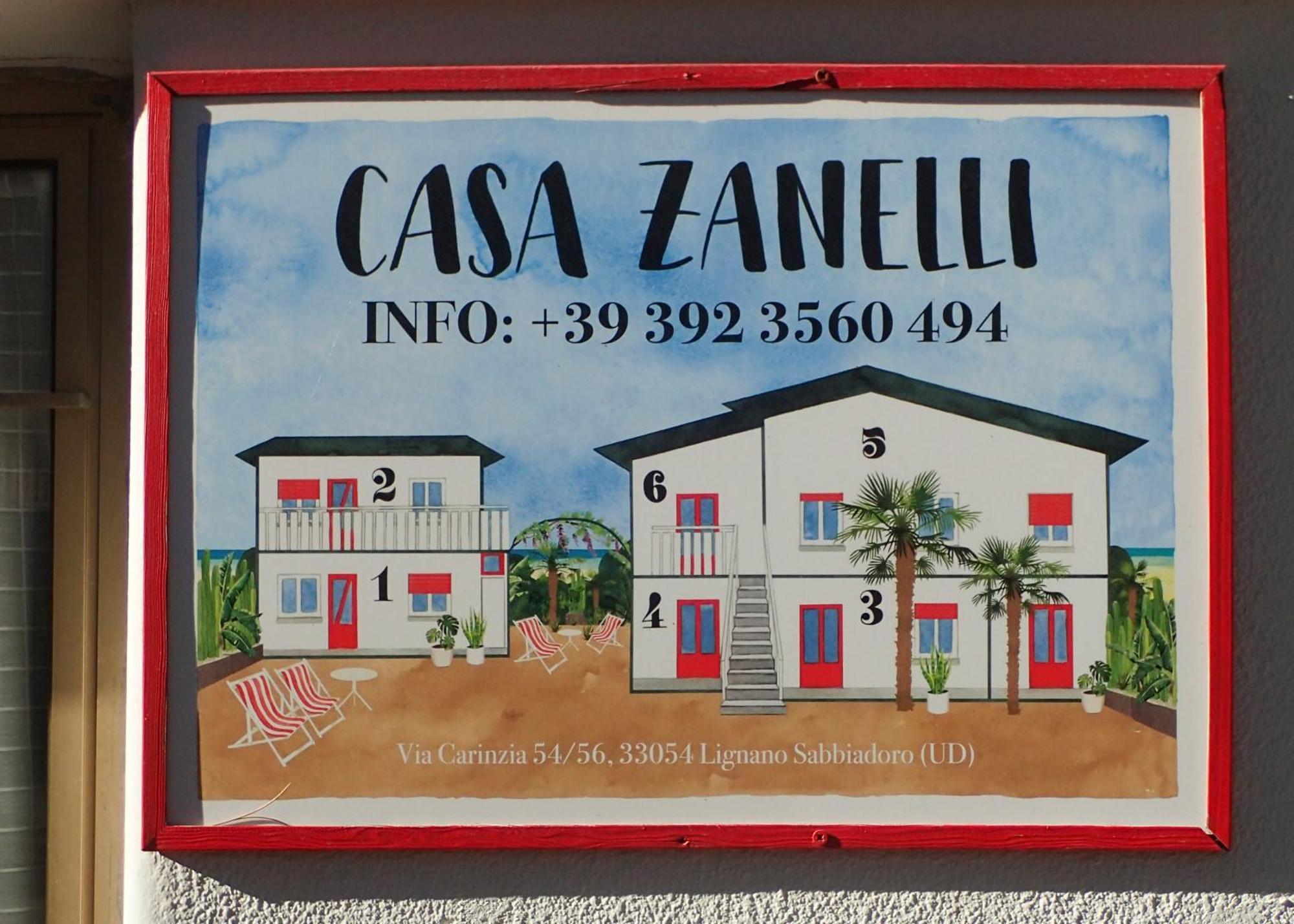 Ferienwohnung Casa Zanelli Lignano Sabbiadoro Exterior foto